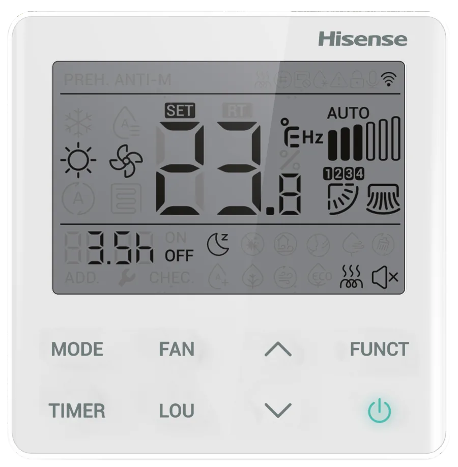 Индивидуальный Hisense проводной пульт YXE-E01U(E)