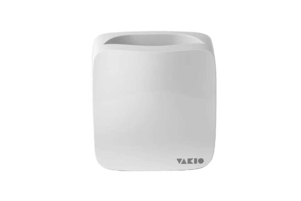 Приточный клапан VAKIO KIV CONTROL, белый (KIV SMART) — Общий вид · Белый