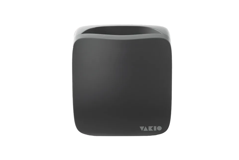 Приточный клапан VAKIO KIV CONTROL, тёмно-серый (KIV SMART) — Общий вид · Тёмно-серый