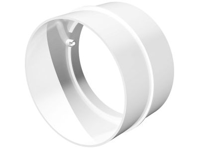 Соединитель для воздуховодов ПВХ круглый 12,5СКП (D=125mm)