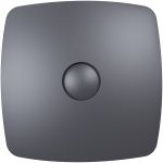 Вентилятор бытовой вытяжной RIO 4C gray metal, с обратным клапаном (D=98, V=100m3/h)