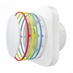 Вентилятор бытовой вытяжной DISC 4BB двигатель на шарикоподшипниках (D=100; V=)